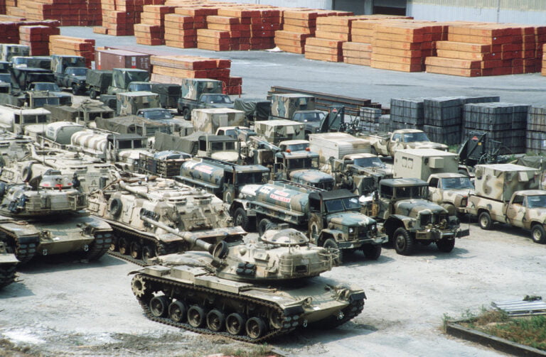 Tank and truck depot