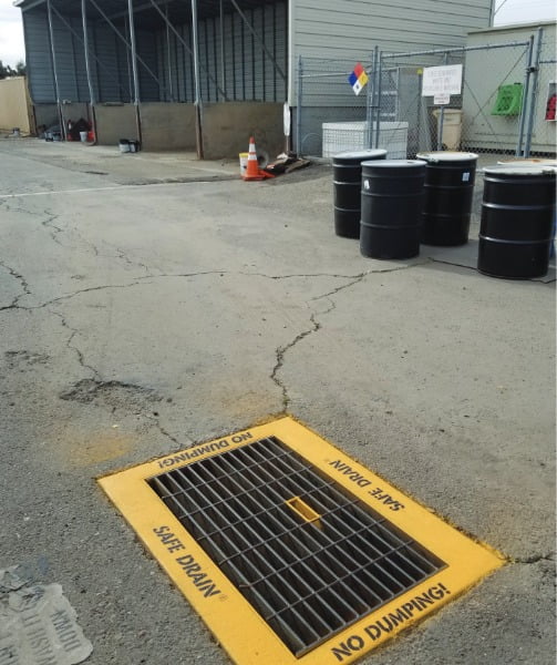 Above ground drain protection